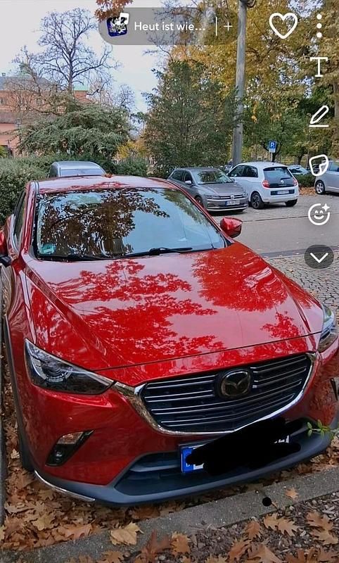 Rot Gebraucht 2019 Mazda CX-3 SUV | 22.000 € (Teuer) - Bild 1/3
