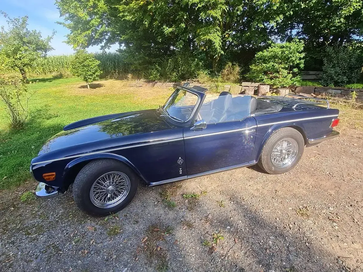 Gebraucht Triumph TR6 95 PS (69 kW) 1969 Blau Cabrio