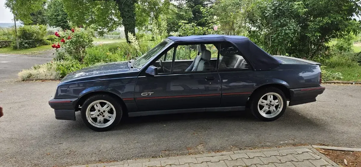 Gebraucht Opel Ascona 115 PS (84 kW) 1986 Blau Cabrio