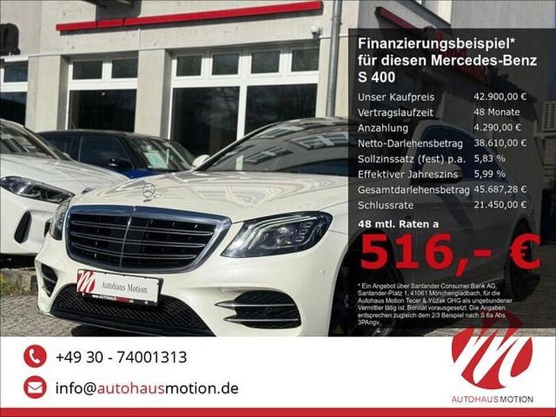 Gebraucht Mercedes S400 340 PS (250 kW) 2017 Weiss Limousine