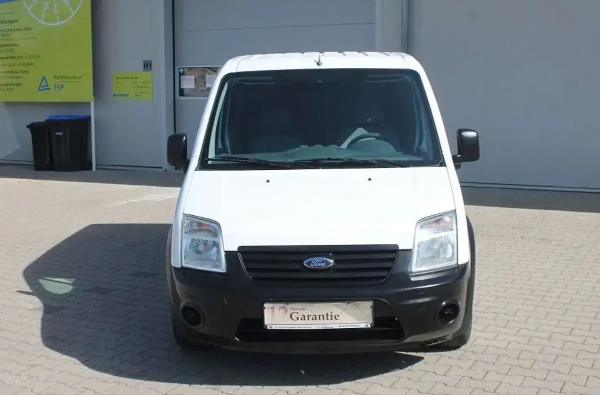 Gebraucht Ford Transit Connect 75 PS (55 kW) 2010 Weiß Van / Kleinbus