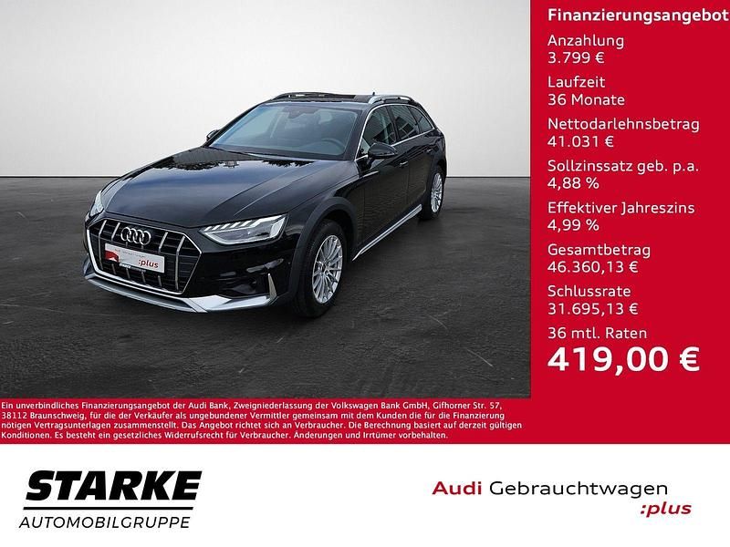 Schwarz Gebraucht 2022 Audi A4 Allroad Basis Kombi | 44.440 € - Bild 1/4