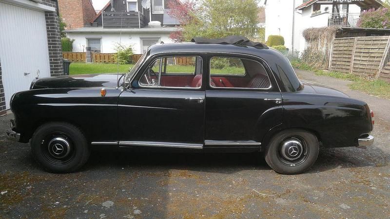 Schwarz Gebraucht 1959 Mercedes W180 Limousine | 25.800 € - Bild 1/4