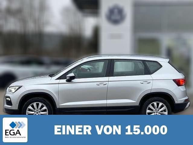 Gebraucht Seat Ateca 4Drive 150 PS (110 kW) 2021 Silber metallic SUV