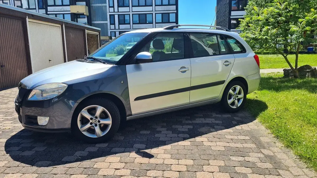 Gebraucht Skoda Fabia 86 PS (63 kW) 2009 Silber Kombi