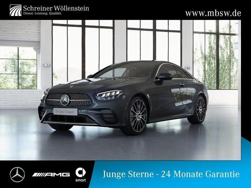 Metalliclack graphitgrau Gebraucht 2021 Mercedes E400 AMG Coupé | 54.390 € (Fairer Preis) - Bild 1/4