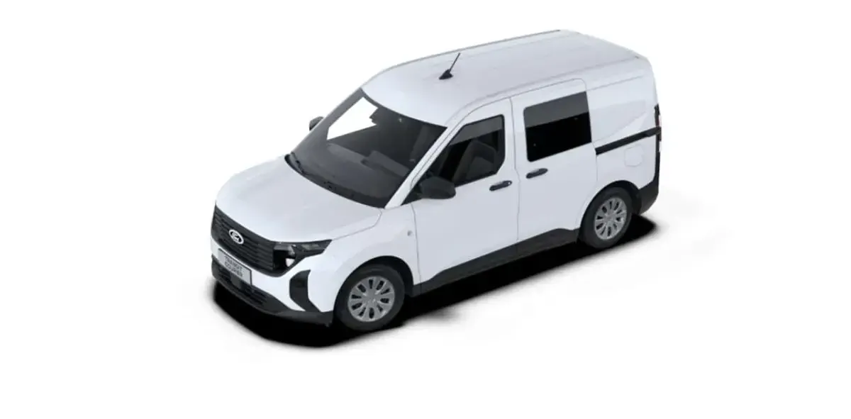 Neu Ford Courier Trend 125 PS (91 kW) 2026 Weiß Van / Kleinbus