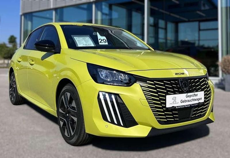 Gelb Neu 2025 Peugeot 208 Allure Kleinwagen | 19.800 € (Fairer Preis) - Bild 1/4