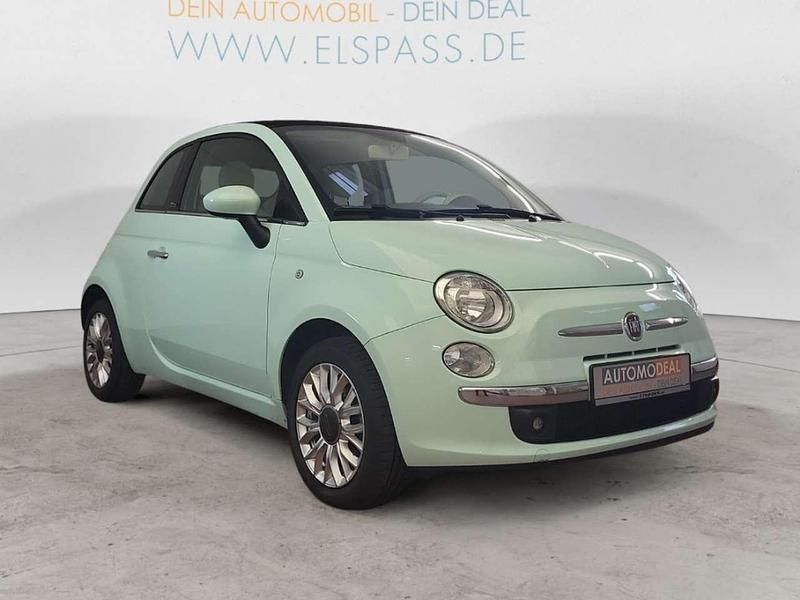 Gebraucht Fiat 500C Lounge 69 PS (50 kW) 2014 Rot) (hellgruen Cabrio