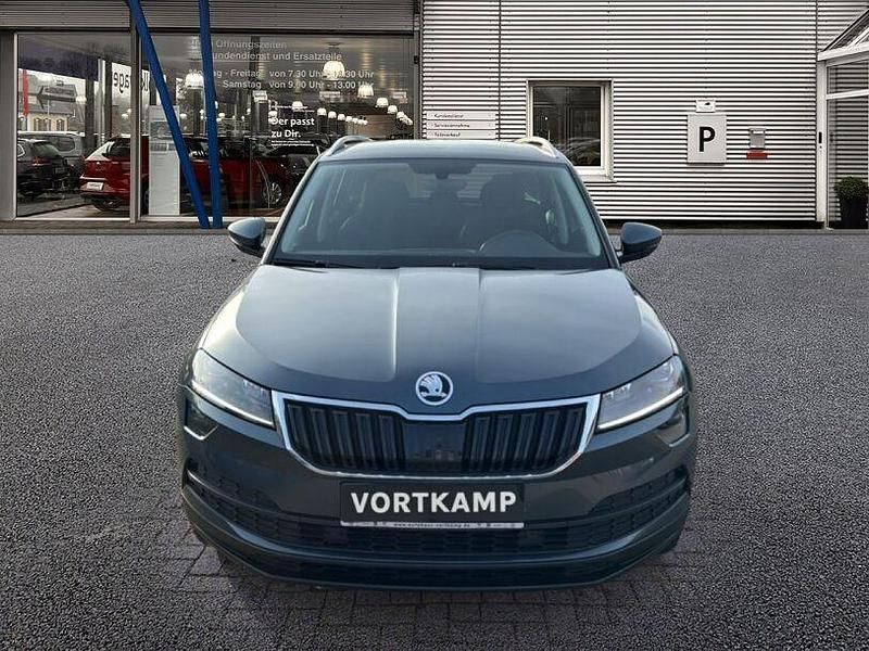 Gebraucht Skoda Karoq Clever 150 PS (110 kW) 2021 Quarzgrau SUV