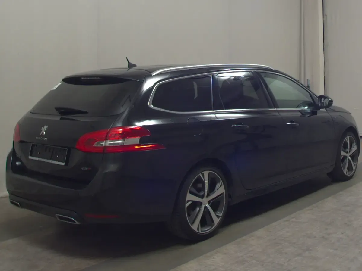 Gebraucht Peugeot 308 GT-line 205 PS (150 kW) 2016 Lackierung schwarz perla nera/metallic l (metallic) Kombi