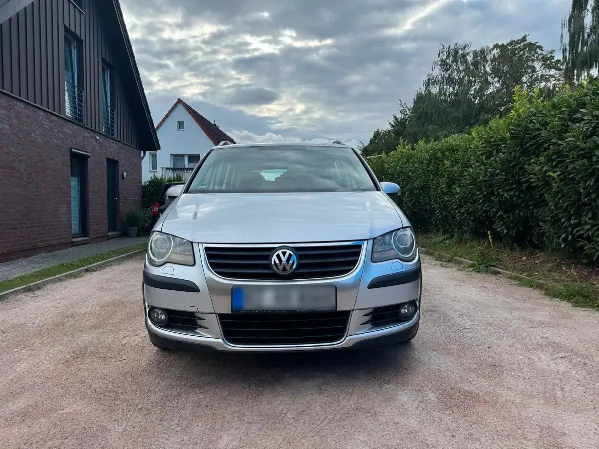 Gebraucht VW Touran Cross 105 PS (77 kW) 2009 Grau Van / Kleinbus