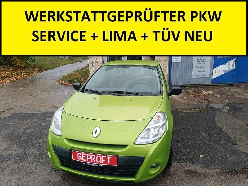 Grün Gebraucht 2011 Renault Clio II Expression Limousine | 2.690 € - Bild 1/4