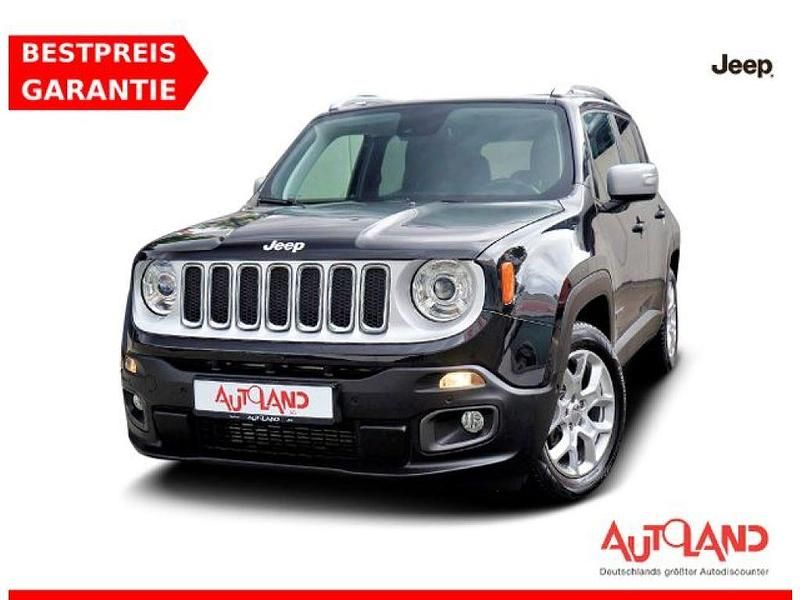 Carbon black metallic (metallic) Gebraucht 2018 Jeep Renegade Limited SUV | 17.990 € (Etwas zu teuer) - Bild 1/4