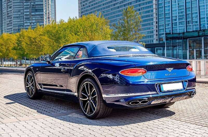 Blau Gebraucht 2022 Bentley Continental GT Convertible Cabrio | 179.550 € - Bild 1/4