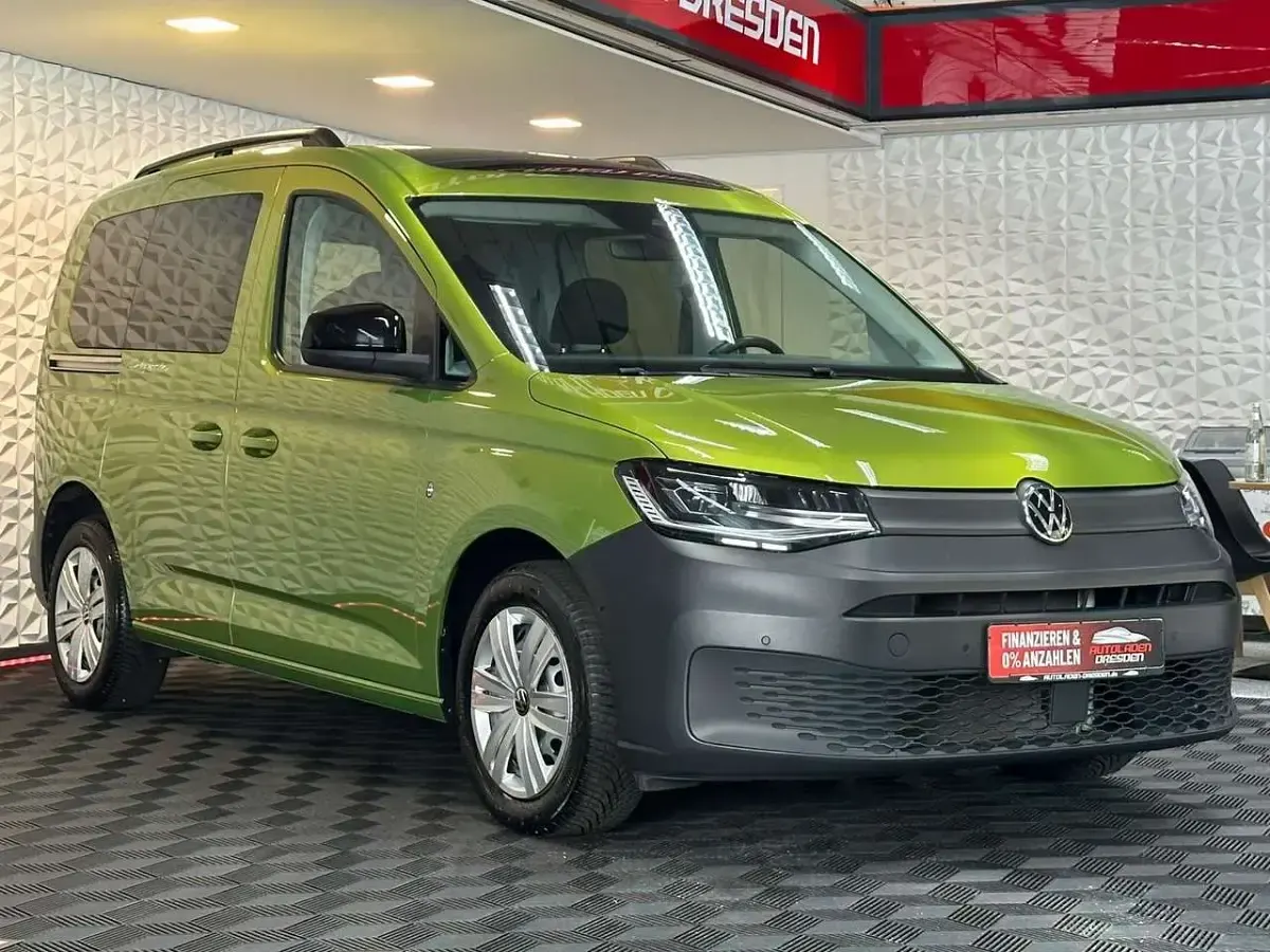 Gebraucht VW Caddy California 114 PS (83 kW) 2022 Grün Van / Kleinbus
