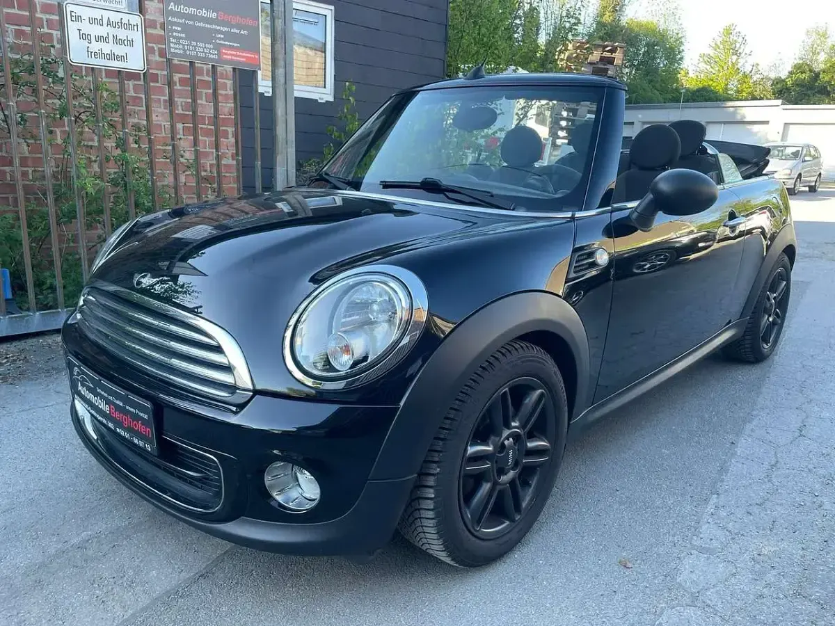 Occasion Mini One Cabriolet 98 ch (72 kW) 2011 Noir Cabriolet