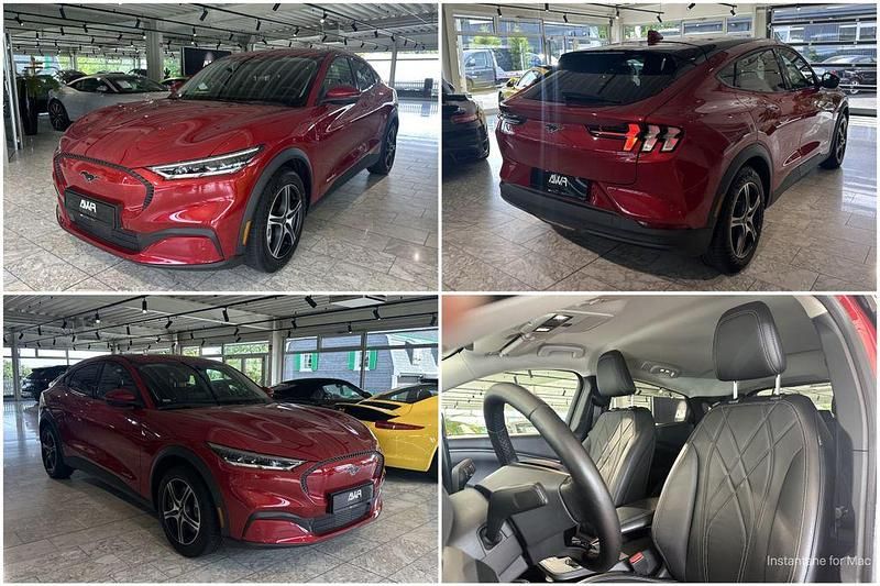 Lucidrot metallic Gebraucht 2021 Ford Mustang Mach-E SUV | 25.980 € (Guter Preis) - Bild 1/4