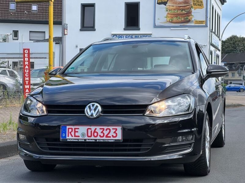 Schwarz Gebraucht 2014 VW Golf VII Highline Kombi | 8.999 € (Fairer Preis) - Bild 1/4