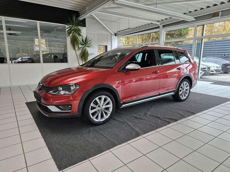 Sunsetred Gebraucht 2015 VW Golf Alltrack Kombi | 14.390 € (Fairer Preis) - Bild 1/4