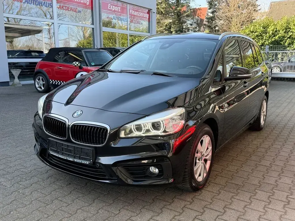 Gebraucht BMW 218 Gran Tourer Advantage 136 PS (100 kW) 2015 Schwarz Van / Kleinbus