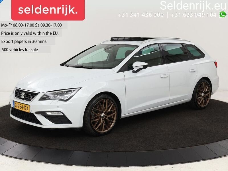 Weiß Gebraucht 2019 Seat Leon ST FR Kombi | 12.900 € (Fairer Preis) - Bild 1/4