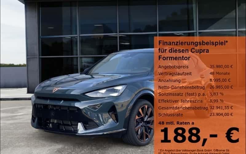 Blau Gebraucht 2025 Cupra Formentor SUV | 35.980 € (Teuer) - Bild 1/4