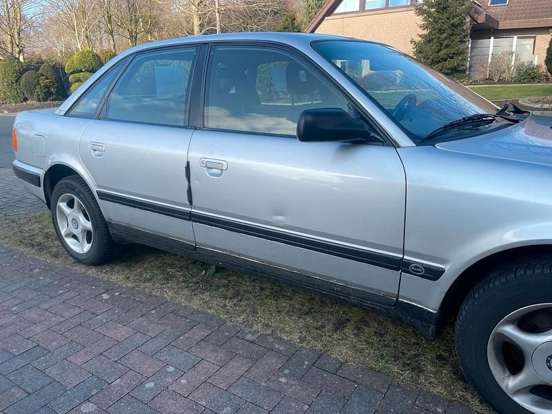 Gebraucht Audi 100 1990 Silber Limousine