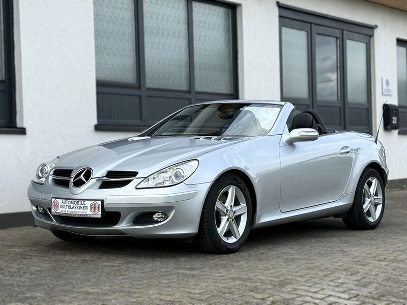 Silber (iridiumsilber metalliclack) Gebraucht 2005 Mercedes SLK280 Cabrio | 14.900 € (Etwas zu teuer) - Bild 1/4