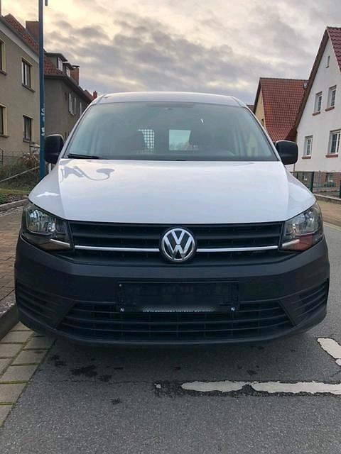 Gebraucht VW Caddy Maxi 102 PS (75 kW) 2019 Weiß Van / Kleinbus