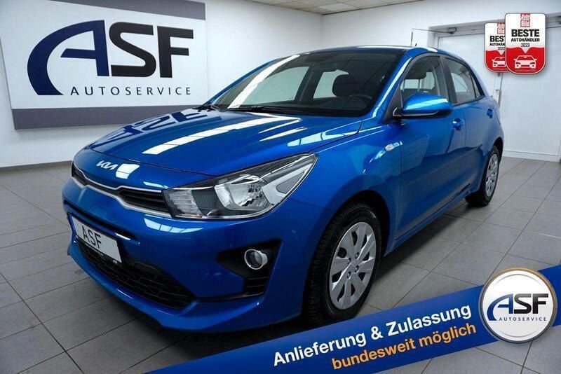 Blau Gebraucht 2023 Kia Rio Edition 7 Kleinwagen | 13.470 € (Guter Preis) - Bild 1/3