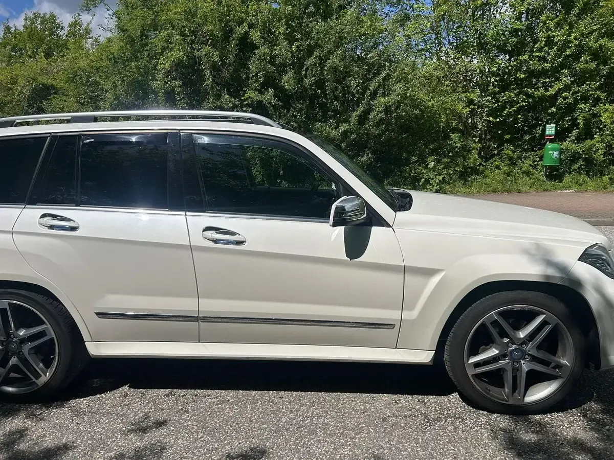 Gebraucht Mercedes GLK350 AMG line 306 PS (225 kW) 2012 Weiß SUV