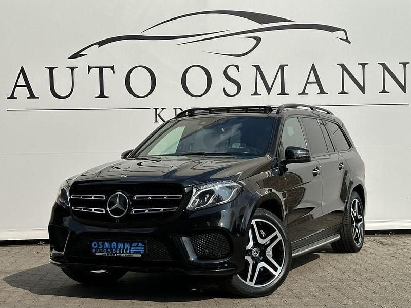 Gebraucht Mercedes GLS500 AMG line 455 PS (334 kW) 2019 Obsidianschwarz  metalliclack SUV