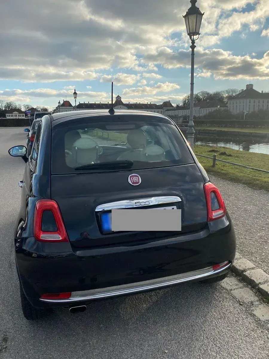 Gebraucht Fiat 500 Lounge 69 PS (50 kW) 2016 Schwarz Kleinwagen