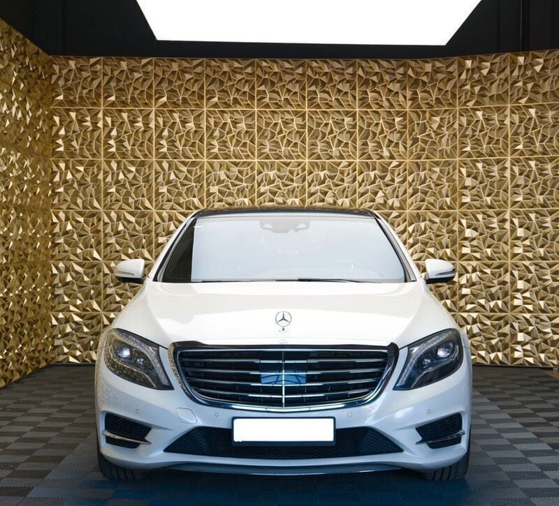Designo diamantweiß bright Gebraucht 2014 Mercedes S400 AMG Limousine | 39.940 € (Fairer Preis) - Bild 1/4