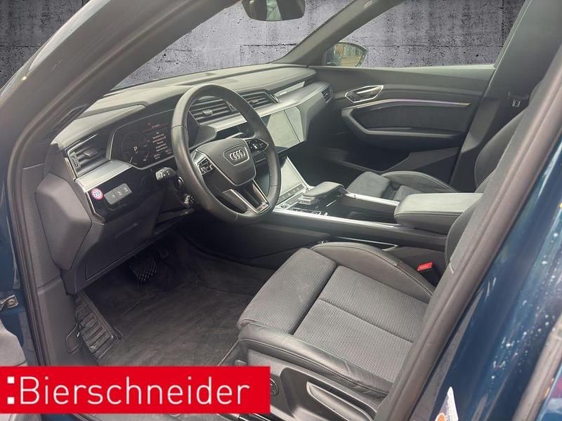 Gebraucht Audi e-tron Sportback Advanced Plus 300 kW (408 PS) 2022 Blau SUV