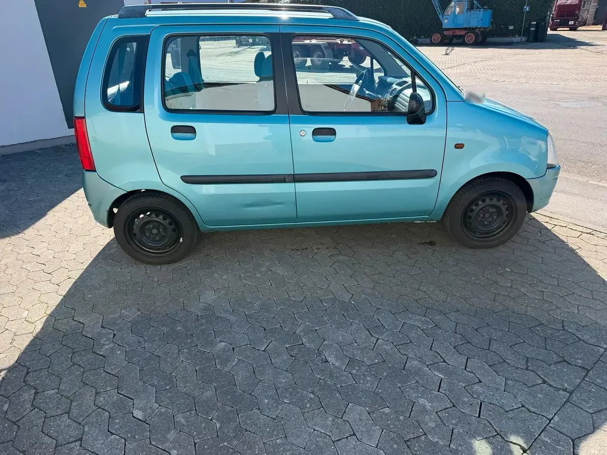 Gebraucht Opel Agila 75 PS (55 kW) 2003 Grün Van / Kleinbus