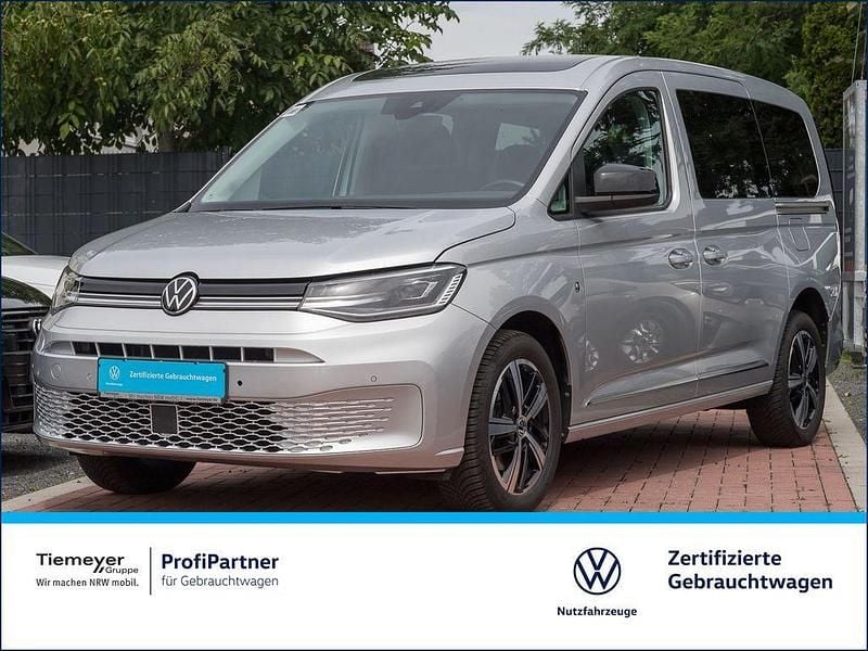 Silber Gebraucht 2021 VW Caddy Maxi Style Van / Kleinbus | 28.820 € (Superpreis) - Bild 1/4