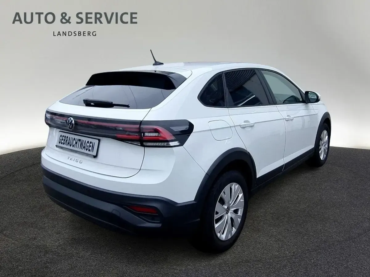 Gebraucht VW Taigo Basis 95 PS (69 kW) 2023 Weiß SUV