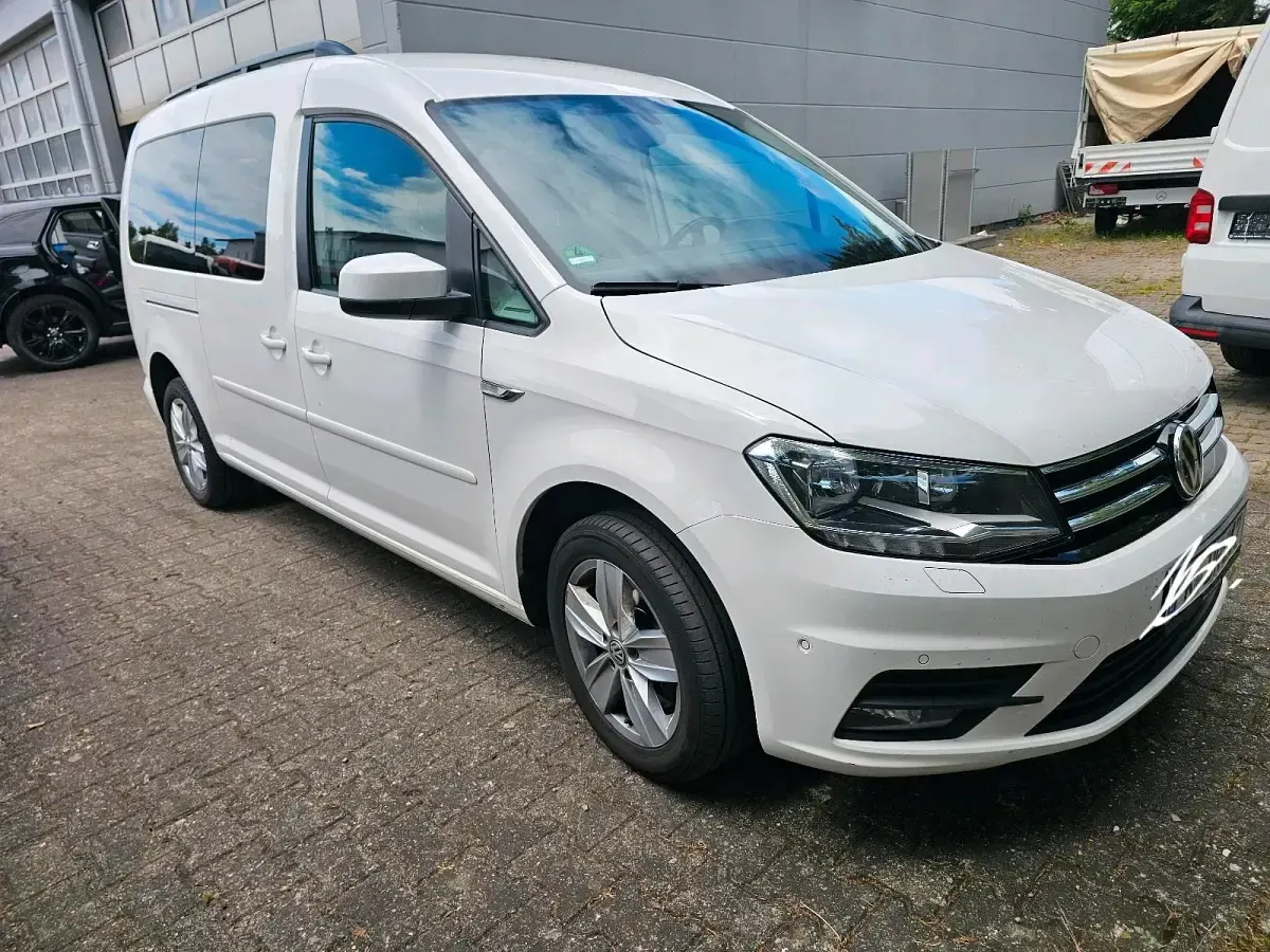 Gebraucht VW Caddy Maxi 150 PS (110 kW) 2020 Weiß Van / Kleinbus