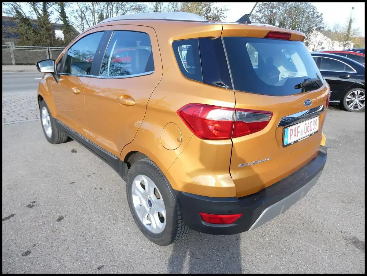 Usado Ford Ecosport 140 CV (102 kW) 2019 Naranja SUV