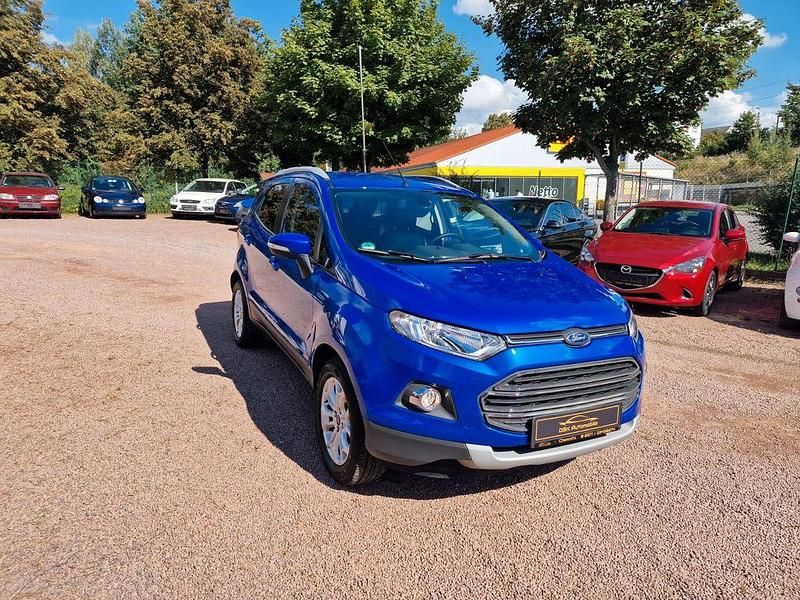 Blau Gebraucht 2016 Ford Ecosport Titanium SUV | 11.980 € (Fairer Preis) - Bild 1/4