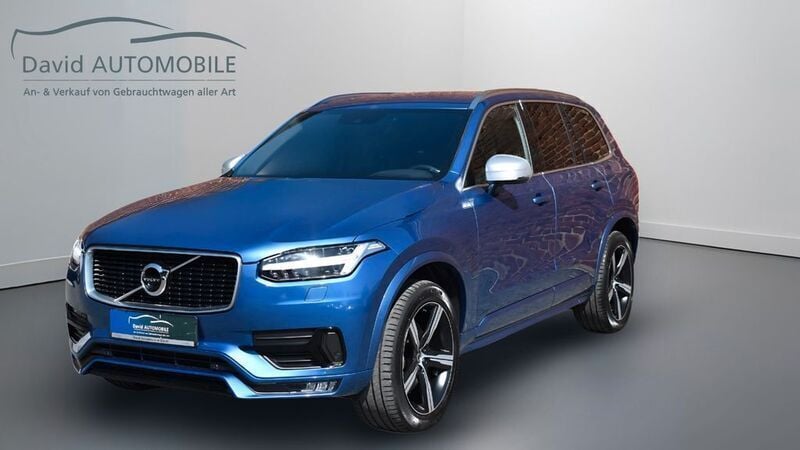 Blau Gebraucht 2019 Volvo XC90 R-Design SUV | 38.990 € (Superpreis) - Bild 1/4
