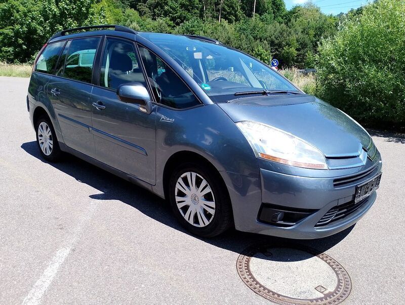 Grau Gebraucht 2008 Citroën Grand C4 Picasso Tendance Van / Kleinbus | 2.800 € (Fairer Preis) - Bild 1/4