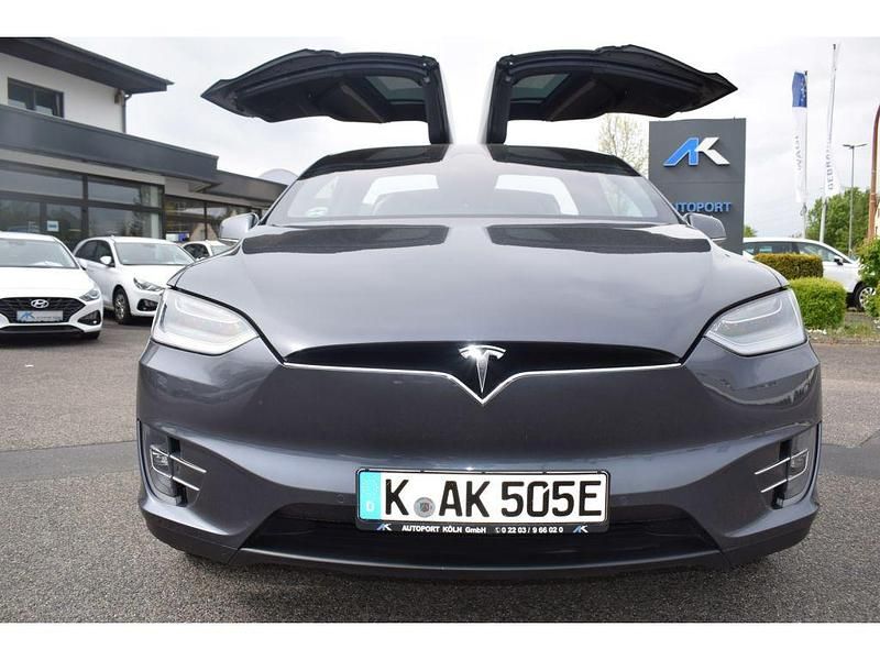Gebraucht Tesla Model X Performance 584 kW (795 PS) 2020 Grau metallic (metallic) SUV