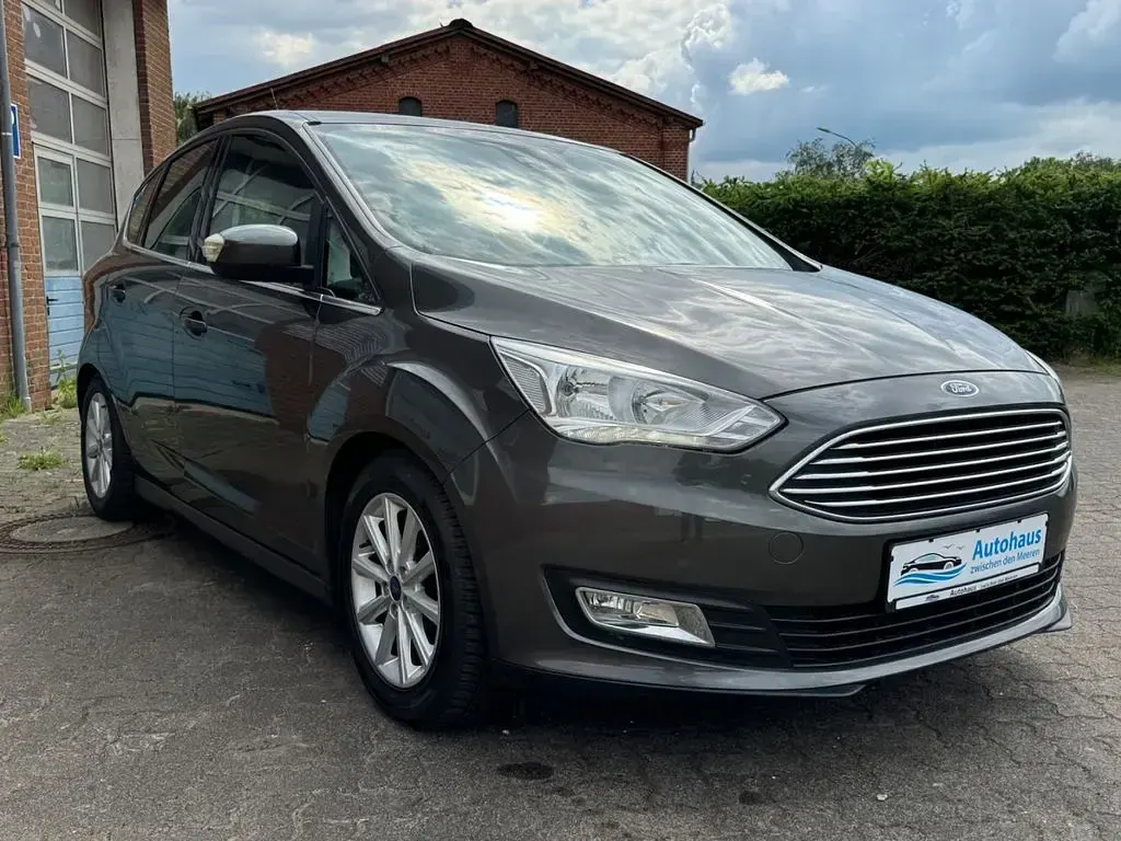 Gebraucht Ford C-MAX Titanium 120 PS (88 kW) 2016 Grau Van / Kleinbus