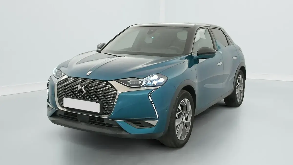 Gebraucht DS Automobiles DS3 Crossback E-Tense Grand Chic 100 kW (136 PS) 2021 Blau (bleu millenium  toit noir onyx) SUV