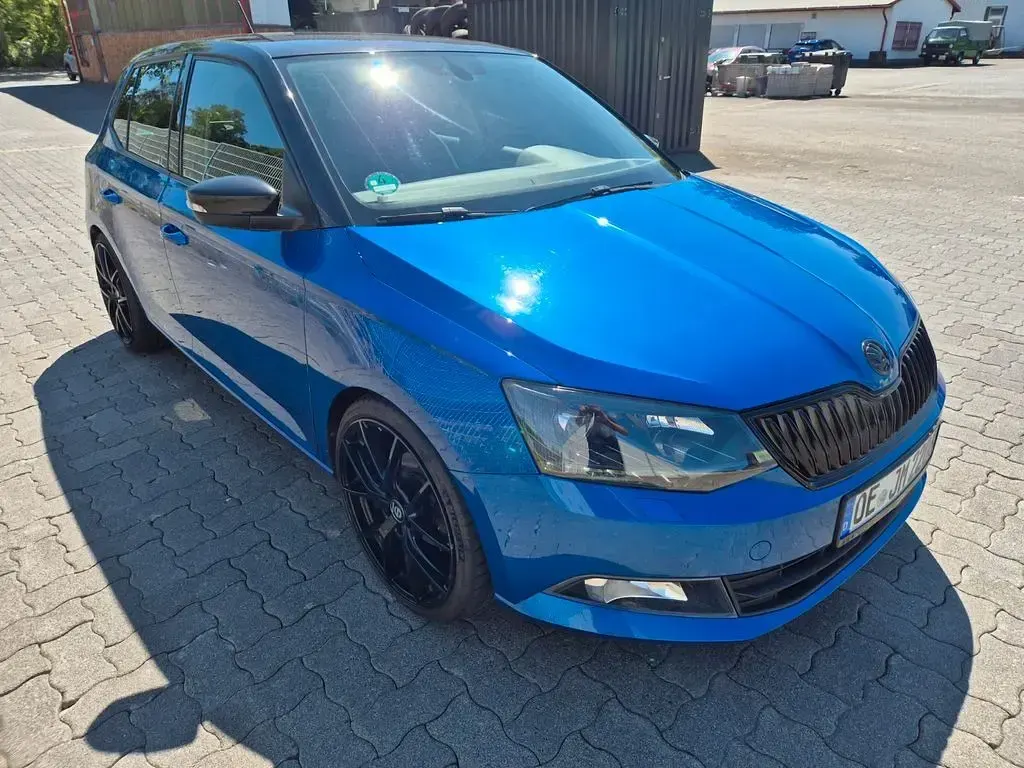 Gebraucht Skoda Fabia Monte Carlo 90 PS (66 kW) 2015 Blau Limousine