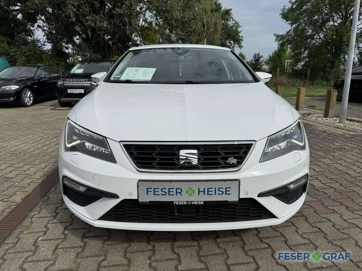 Gebraucht Seat Leon FR 125 PS (91 kW) 2017 Nevada weiss Limousine
