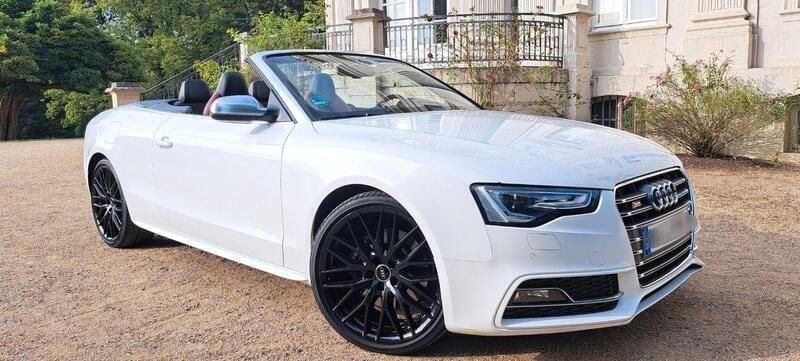 Weiß Gebraucht 2012 Audi S5 Cabriolet Sport Cabrio | 16.990 € (Superpreis) - Bild 1/4